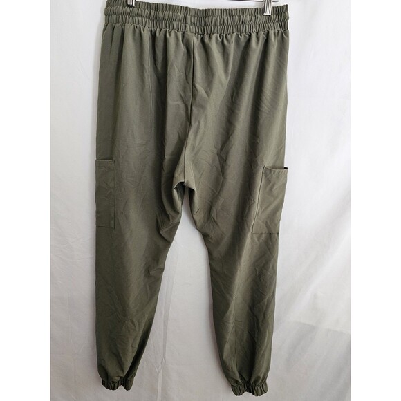 eliteMed Performance Scrub Pants Olive Jogger Style Women’s Size XL - Picture 2 of 11